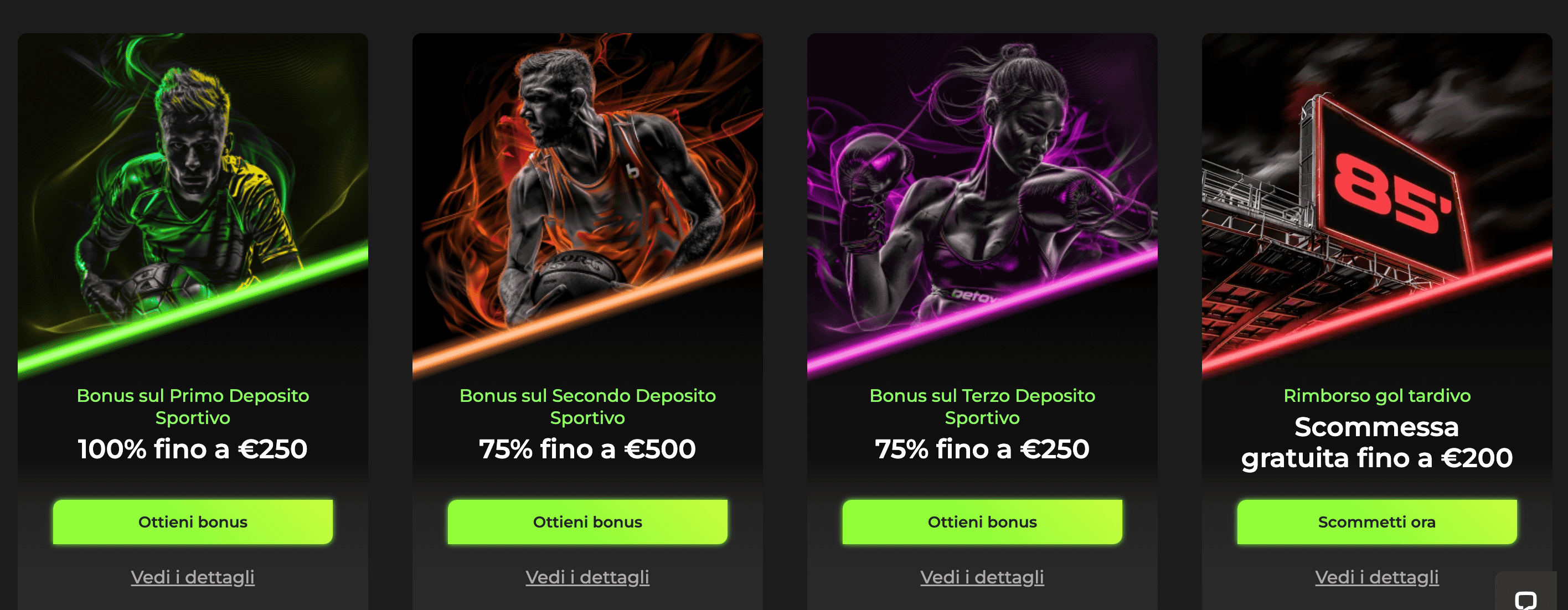 Betovo Bonus Benvenuto