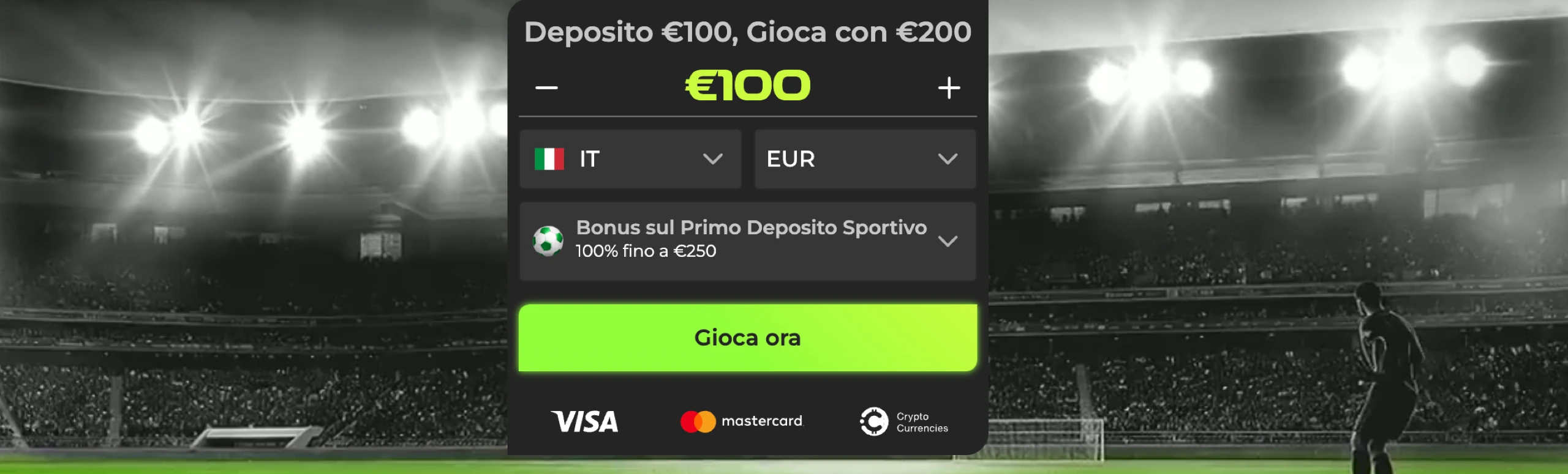 Bonus casino Betovo Italia